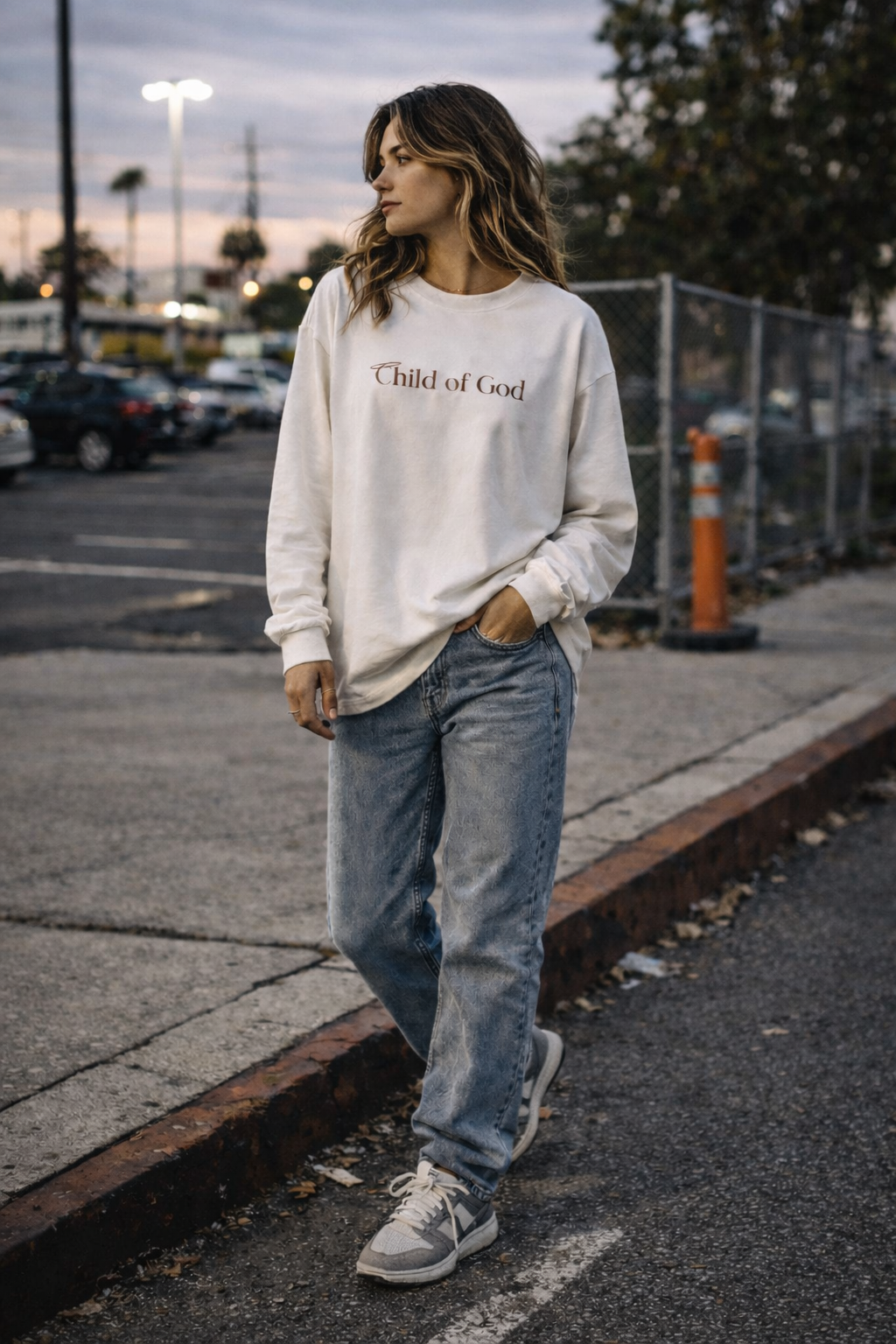 Child Of God Oversized Long Sleeve