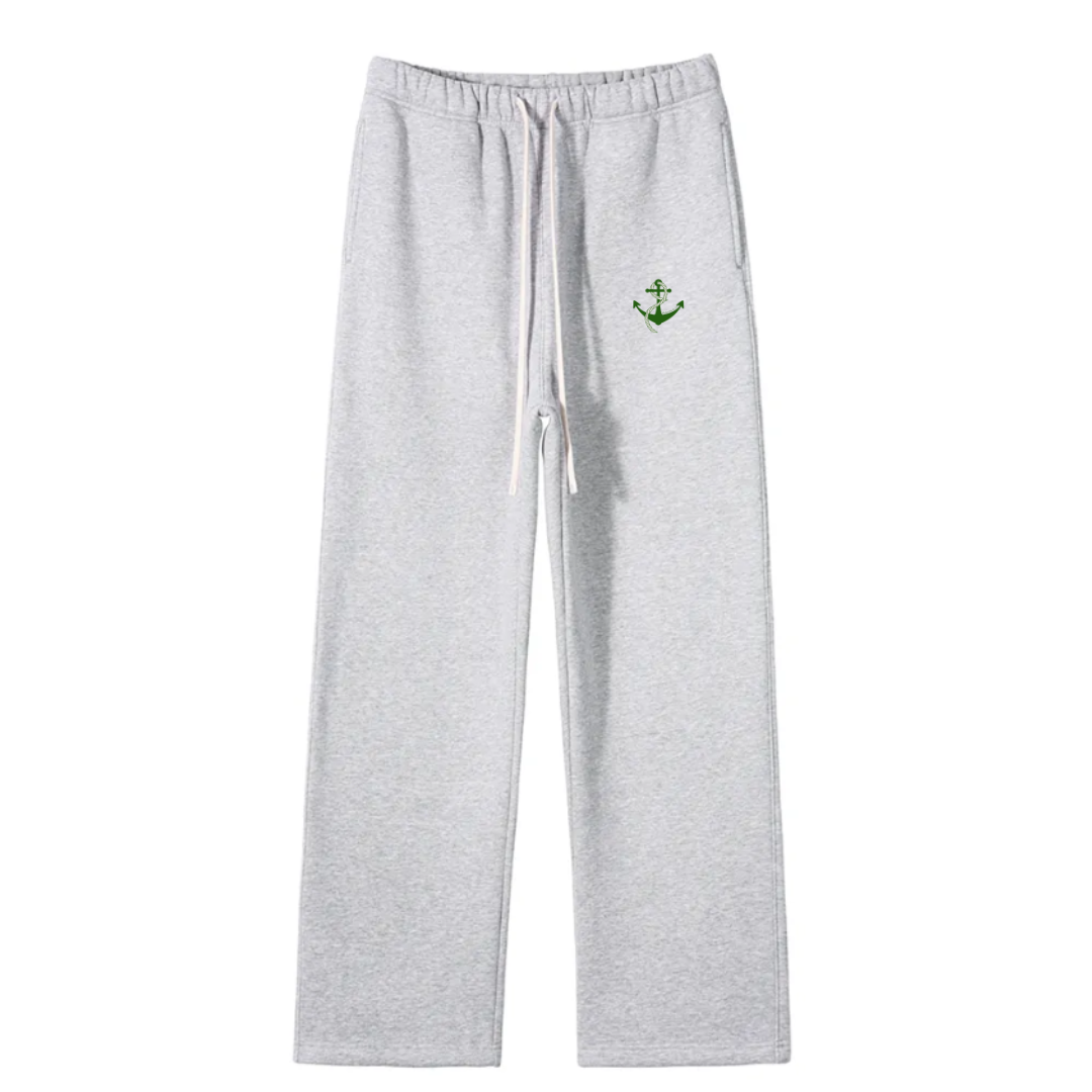 Anchored Straight Leg Sweatpants