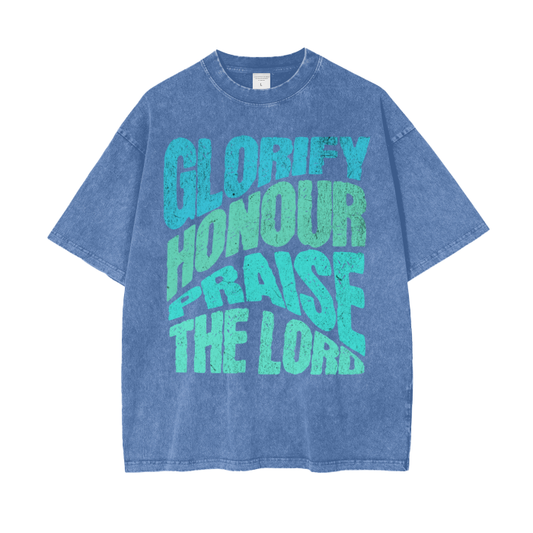 Glorify Acid Wash Oversize Tee