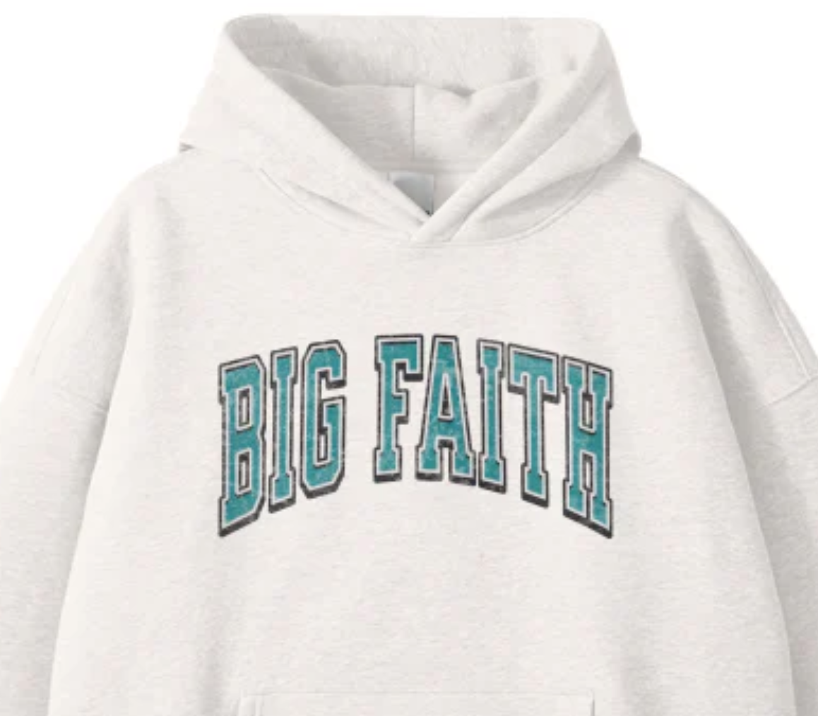 BIG FAITH Oversized Hoodie
