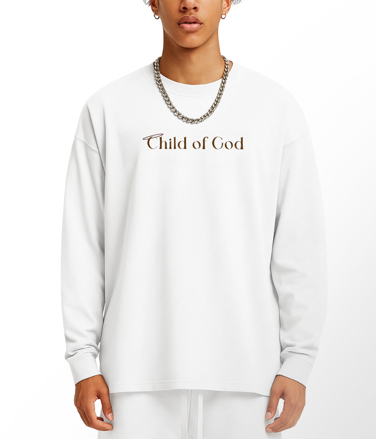 Child Of God Oversized Long Sleeve