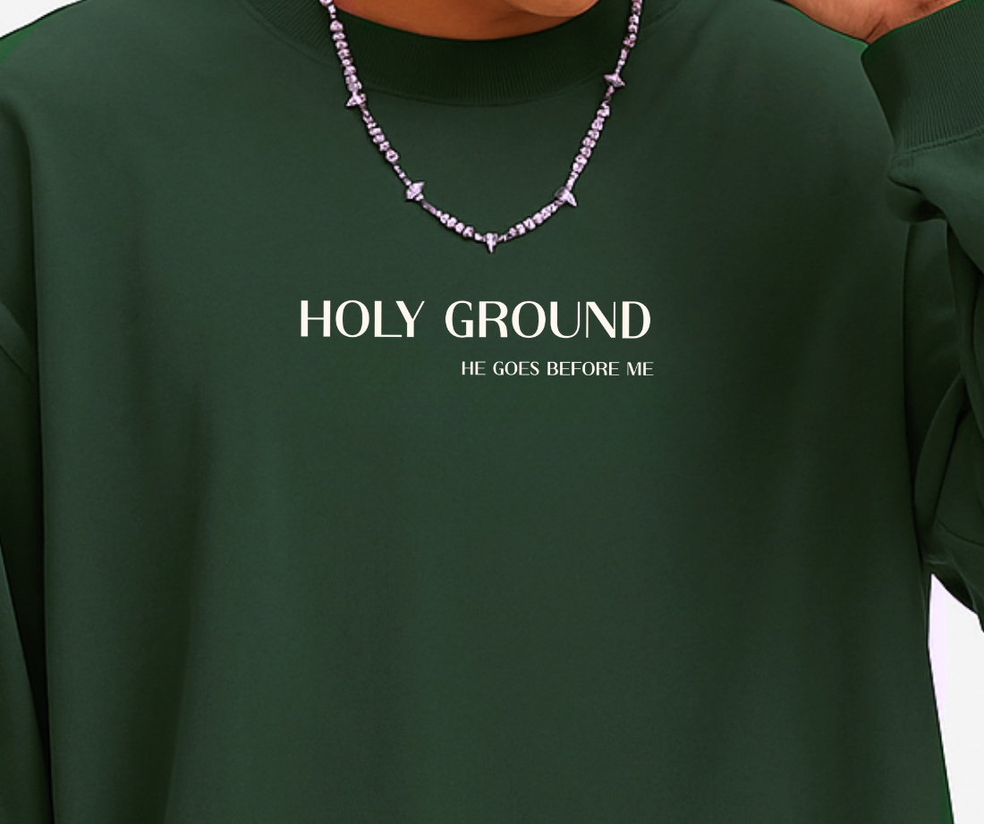 Holy Ground Oversized Long Sleeve