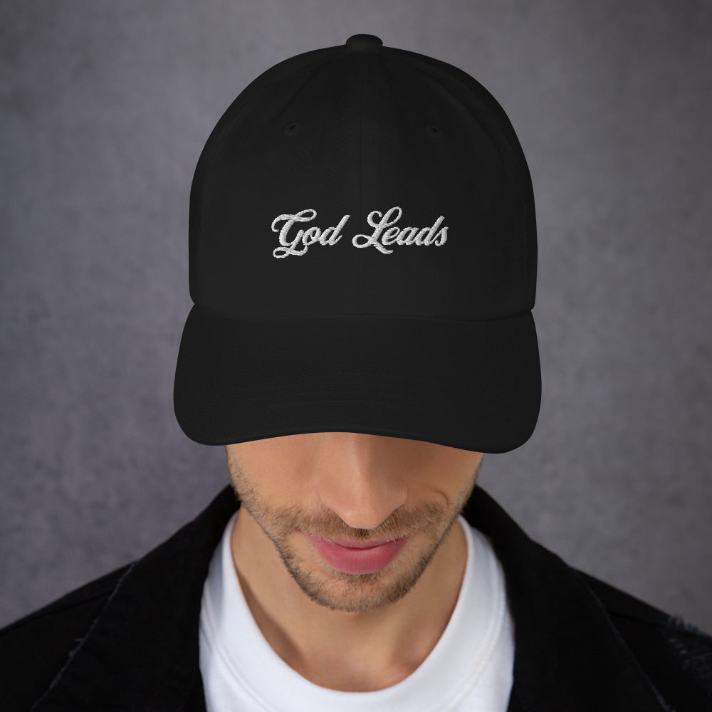 God Leads I Follow Baseball Cap