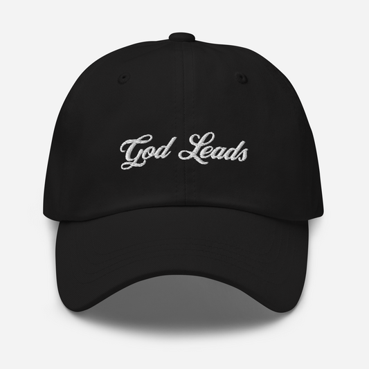 God Leads I Follow Baseball Cap