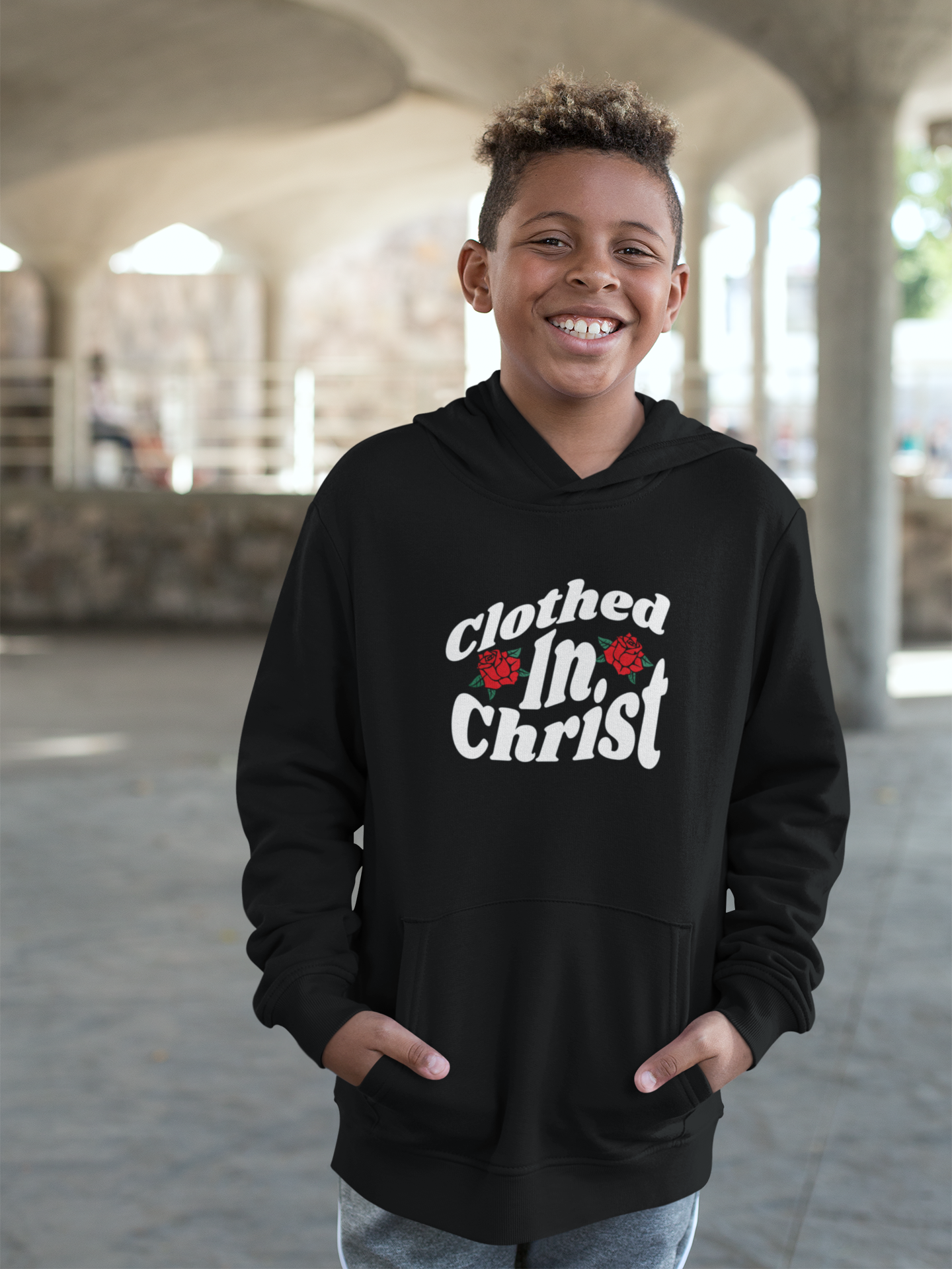 Youth Collection Clothed In Christ Hoodie