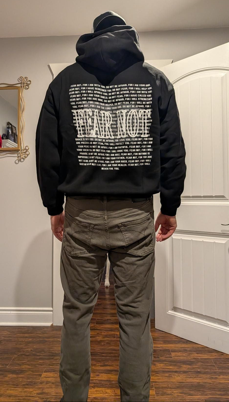 FEAR NOT Boxy Hoodie