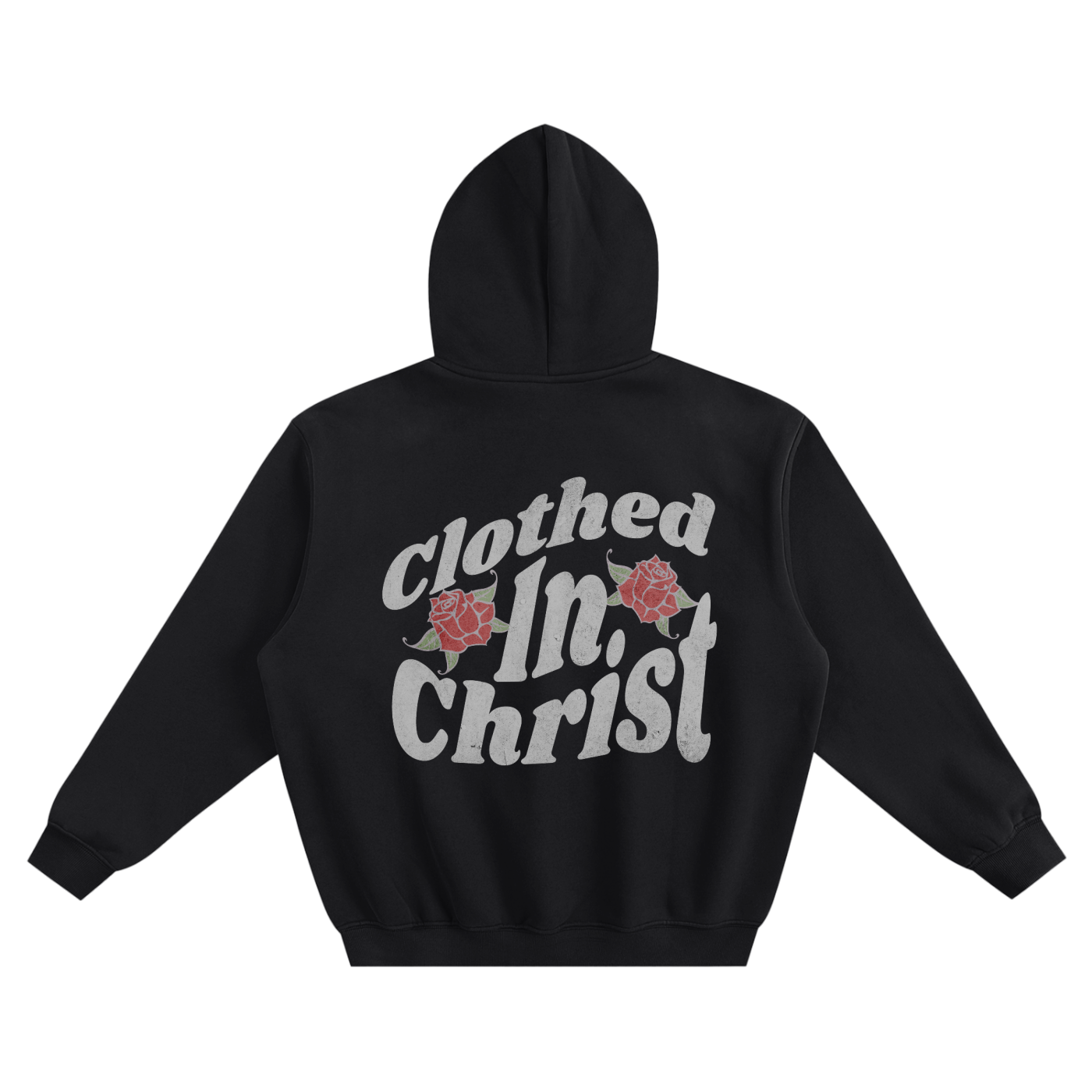CLOTHED IN CHRIST Boxy Hoodie