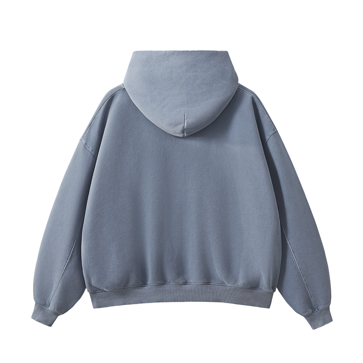 DAUGHTER Frayed Enzyme Washed Hoodie