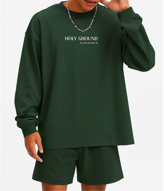 Holy Ground Oversized Long Sleeve