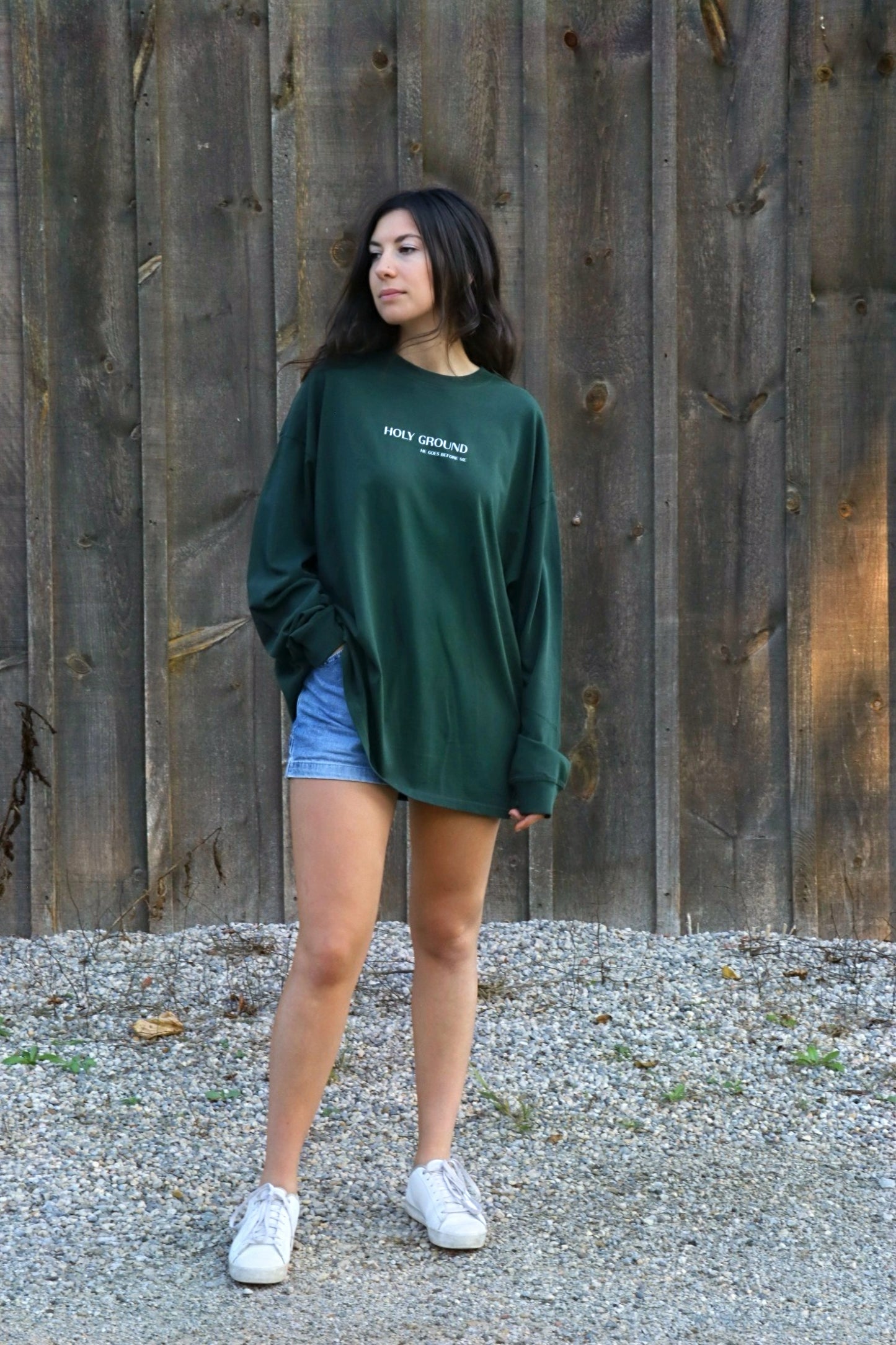 Holy Ground Oversized Long Sleeve