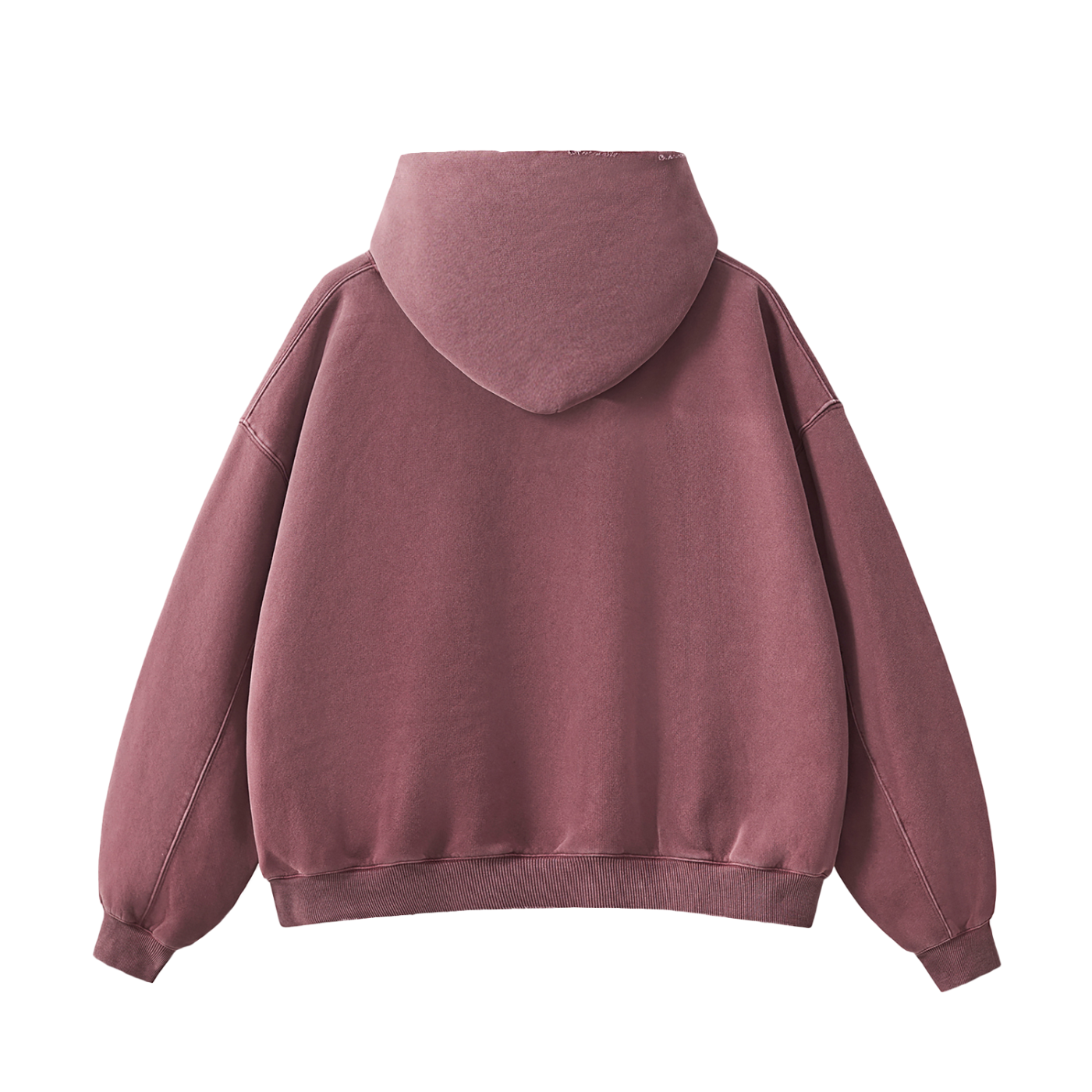 DAUGHTER Frayed Enzyme Washed Hoodie