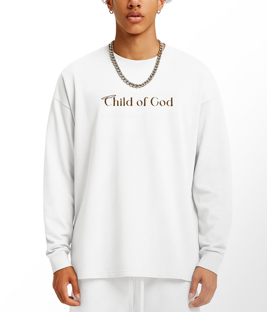 Child Of God Oversized Long Sleeve