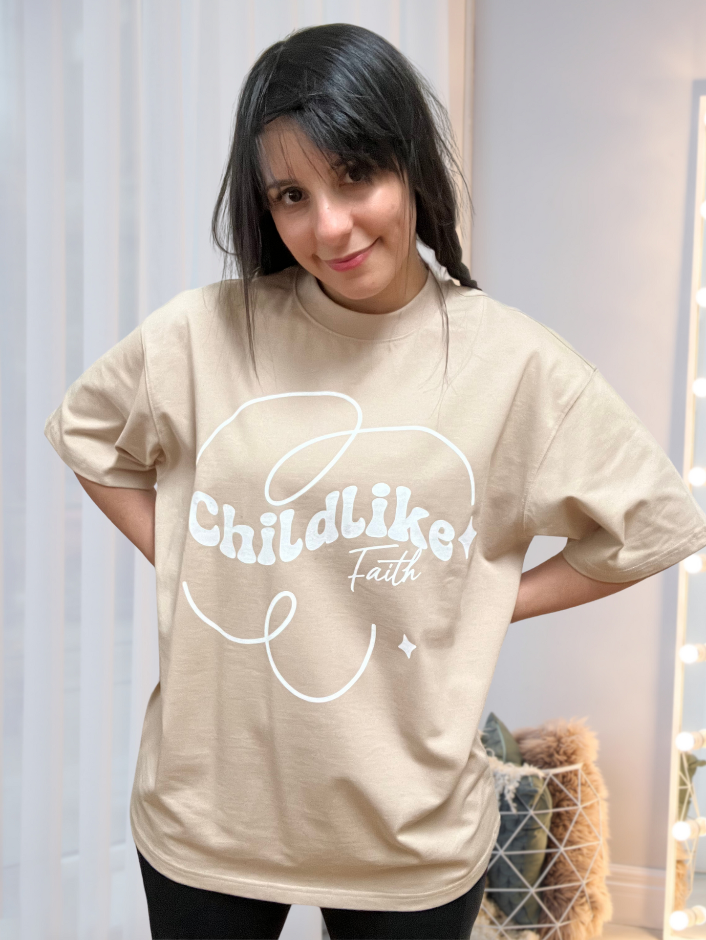 Childlike Faith Loose Fit Tee