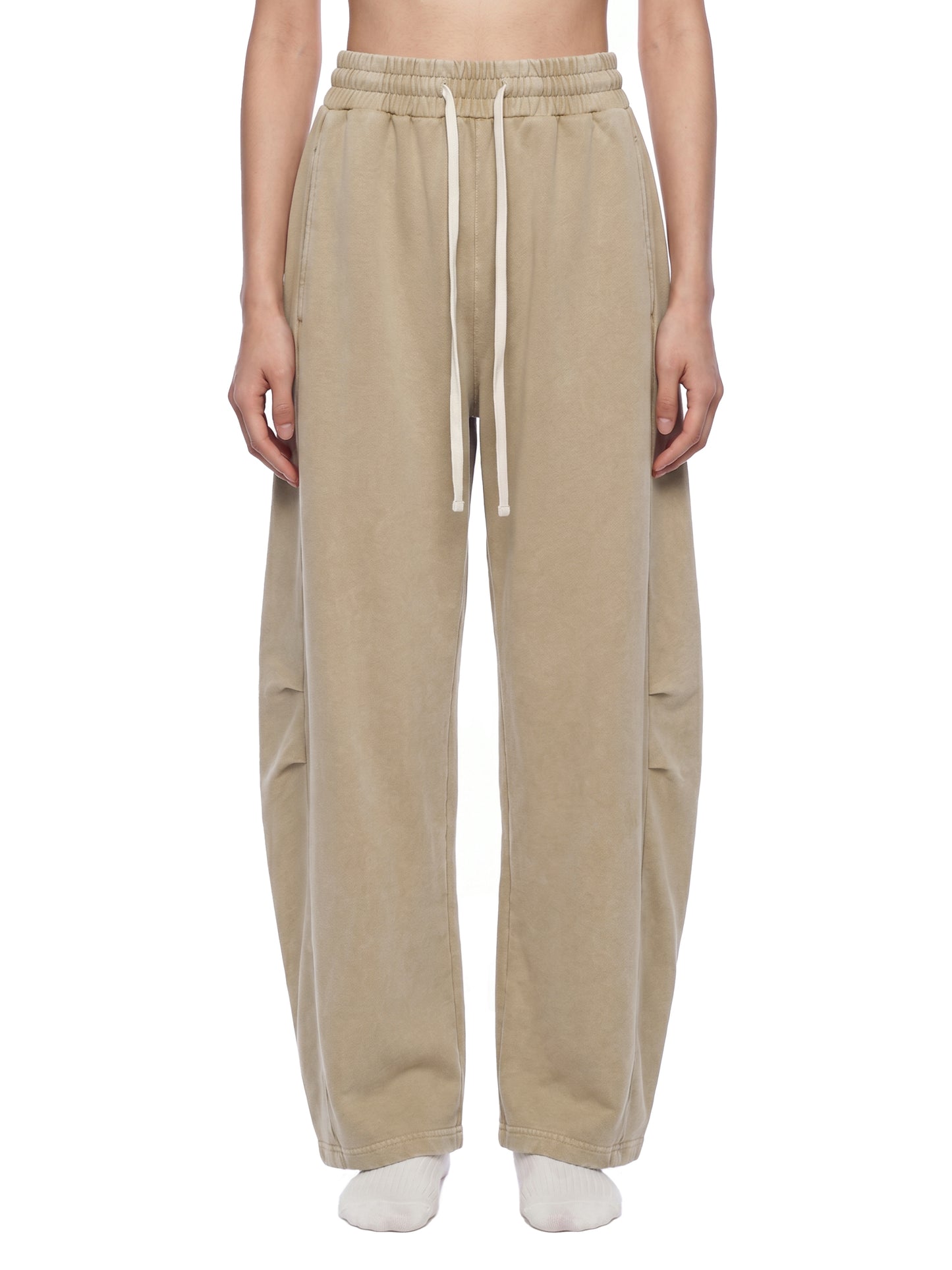 STYLE IT - Unisex Mineral Wash Barrel Leg Pants