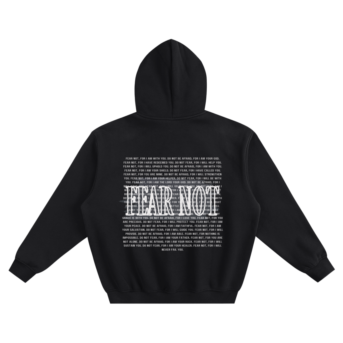 FEAR NOT Boxy Hoodie