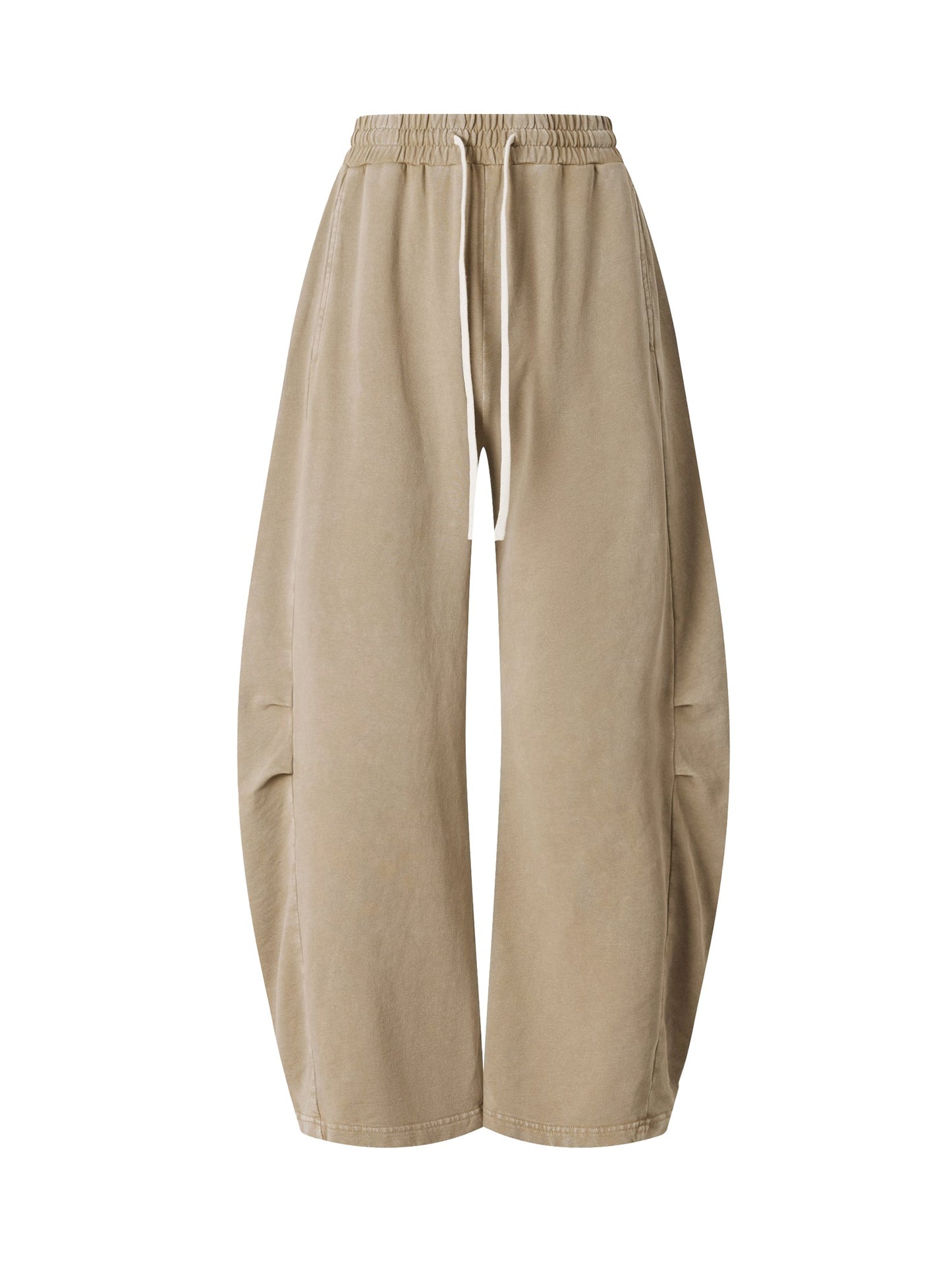 STYLE IT - Unisex Mineral Wash Barrel Leg Pants